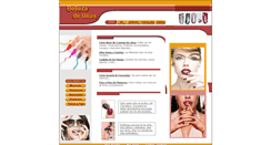 Desktop Screenshot of bellezadeunas.com